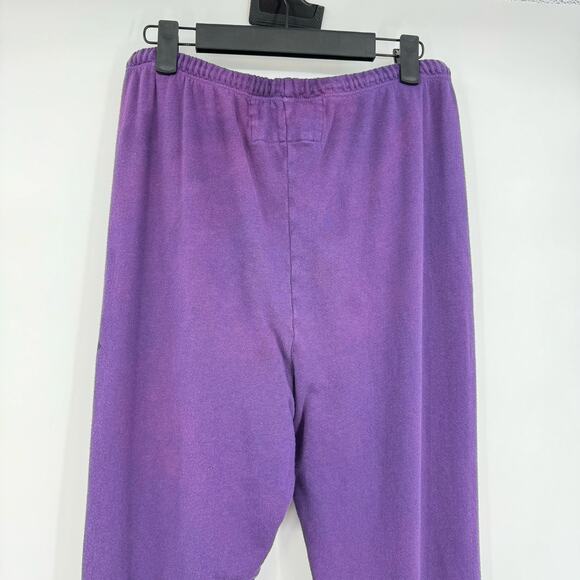 Free City | Custom Reworked Large Logo Purple Sweatpants M - Picture 10 of 11